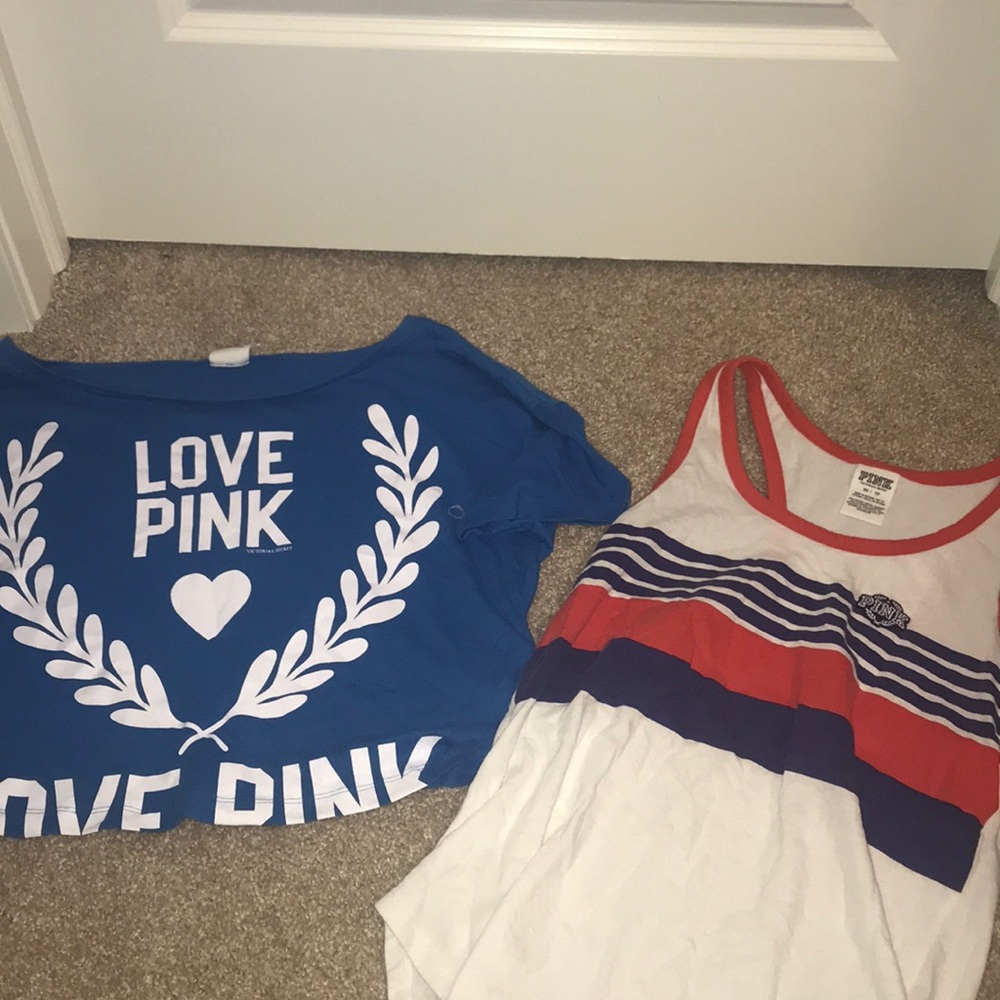 PINK VS shirts